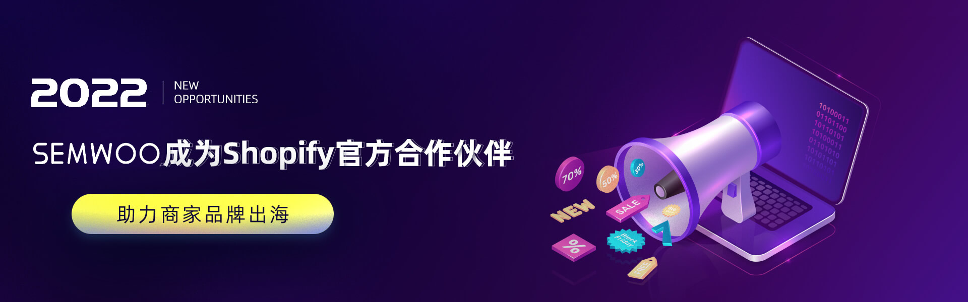 斯恩沃成为shopify合作推广伙伴