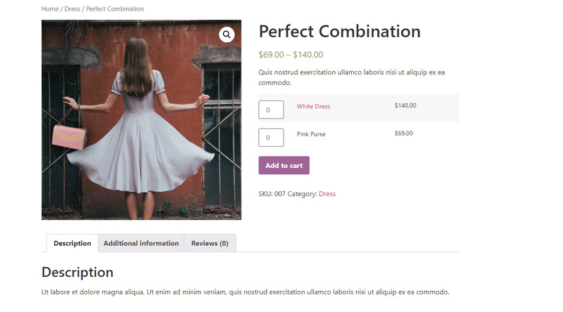 WooCommerce 中的分组产品类型