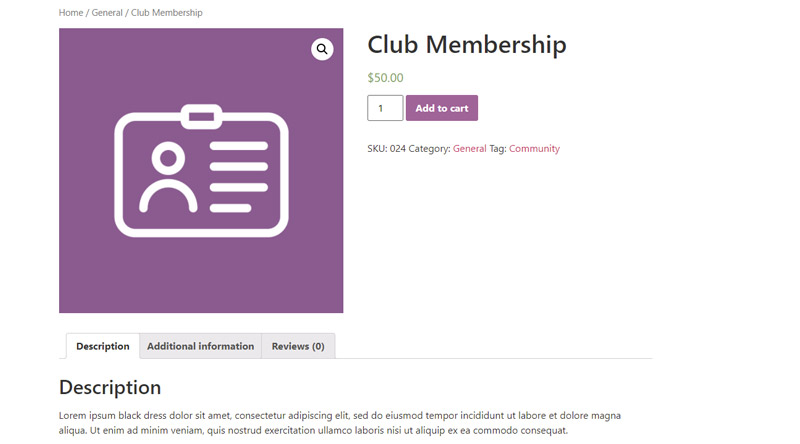 WooCommerce 中的虚拟产品类型